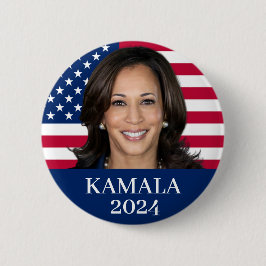 Badge Rond 5 Cm Kamala Harris 2024