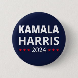 Badge Rond 5 Cm Kamala Harris Election 2024 III