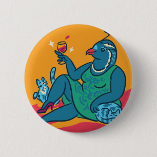 Badge Rond 5 Cm Katie Birdsona Pin