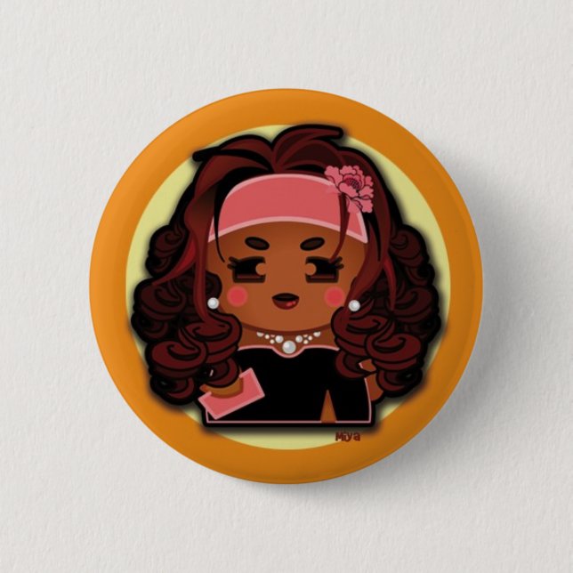 Badge Rond 5 Cm kawai park (Devant)