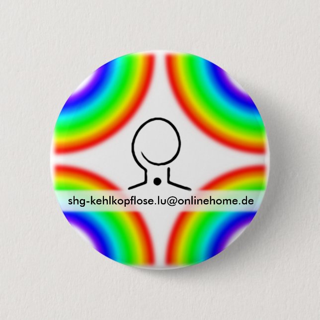 Badge Rond 5 Cm Kehlkopflose Ludwigshaven/Schifferstadt (GER) (Devant)
