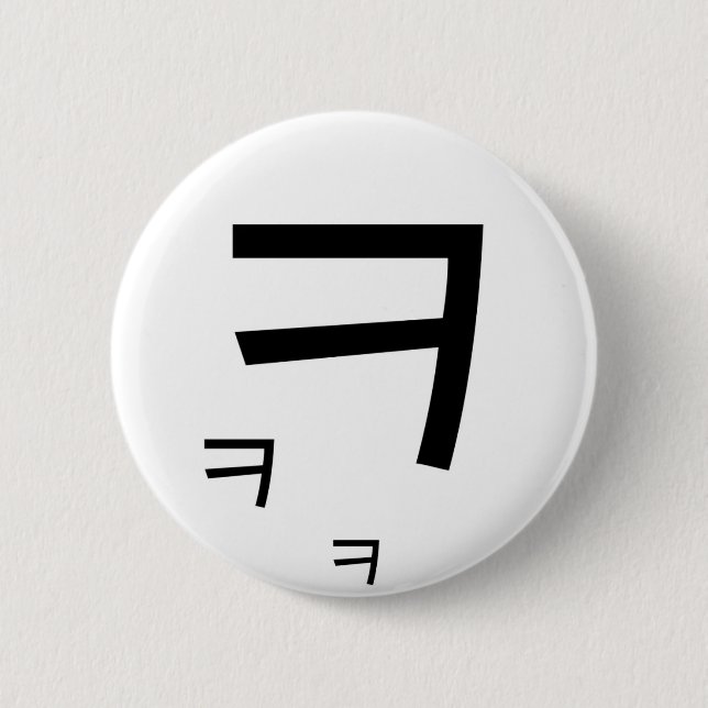 Badge Rond 5 Cm kekeke (Devant)