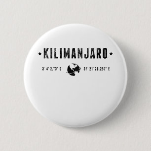 Badge Rond 5 Cm Kilimanjaro