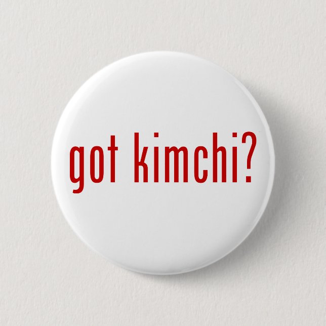 Badge Rond 5 Cm Kimchi ? (Devant)