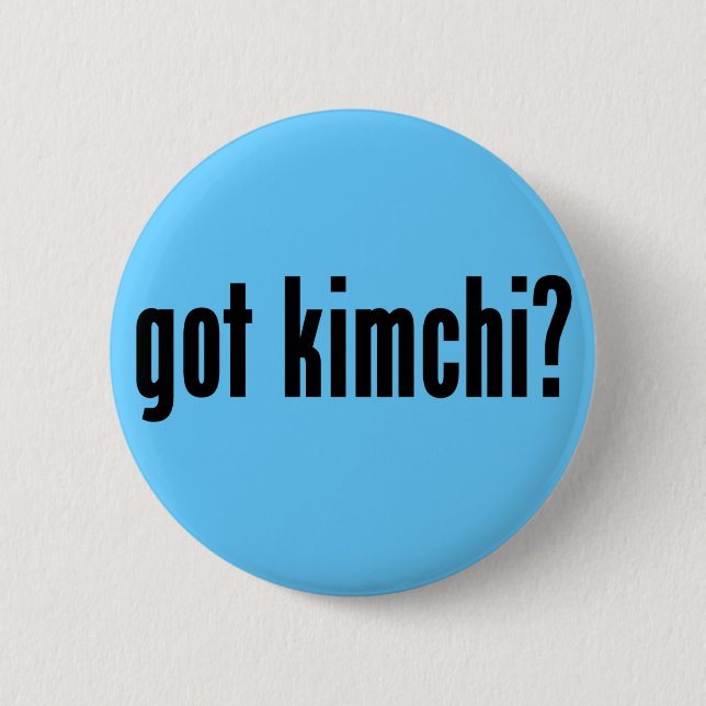 Badge Rond 5 Cm kimchi obtenu ? (Devant)