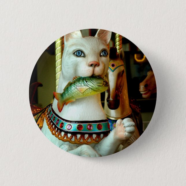 Badge Rond 5 Cm Kitty (Devant)