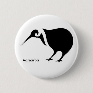 Badge Rond 5 Cm Kiwi