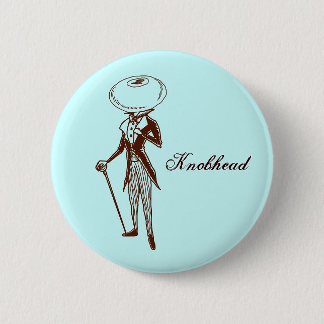 Badge Rond 5 Cm Knobhead (Devant)