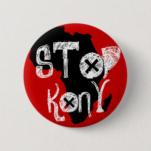 Badge Rond 5 Cm Kony 2012