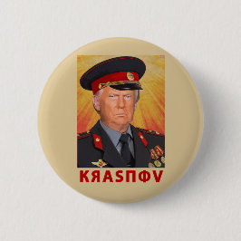 Badge Rond 5 Cm Krasnov Trump