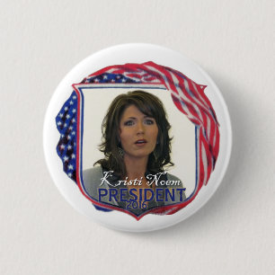 Badge Rond 5 Cm Kristi Noem à la présidence en 2016
