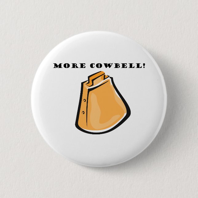 Badge Rond 5 Cm KRW drôle plus de sonnaille ! (Devant)
