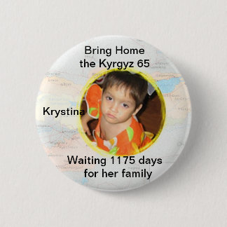 Badge Rond 5 Cm Krystina