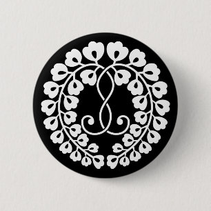 Badge Rond 5 Cm Kujo wisteria