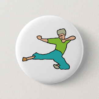 Badge Rond 5 Cm Kung Fu