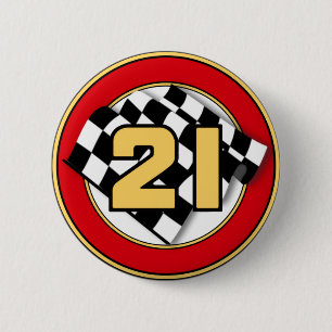Badge Rond 5 Cm La 21 Voiture