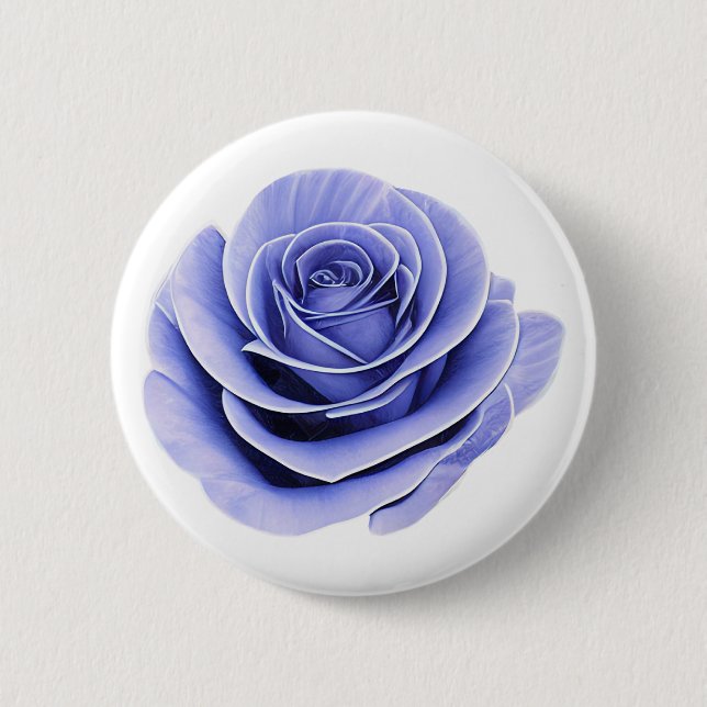 Badge Rond 5 Cm La beauté fragile d'un Rose (Devant)