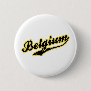 Badge Rond 5 Cm La Belgique