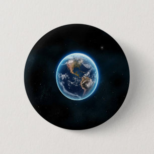 Badge Rond 5 Cm La belle terre
