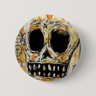 Badge Rond 5 Cm La Calavera 2
