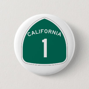 Badge Rond 5 Cm La Californie 1