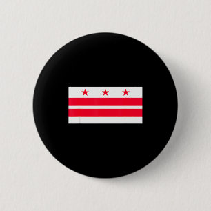 Badge Rond 5 Cm La capitale du pays, le district, Washington, Dc