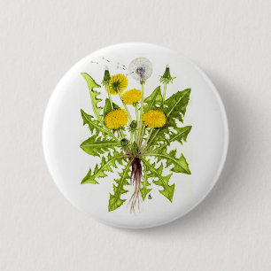 Badge Rond 5 Cm La collection de pissenlit