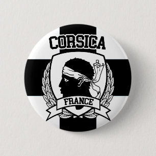 Badge Rond 5 Cm La Corse