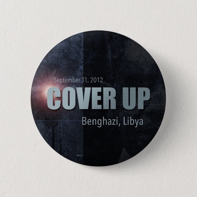 Badge Rond 5 Cm La couverture de Benghazi (Devant)
