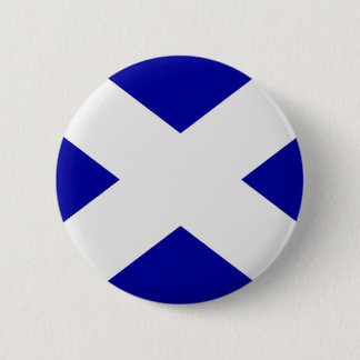 Badge Rond 5 Cm La croix de St Andrew
