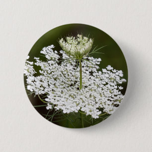 Badge Rond 5 Cm La dentelle de la reine Ann