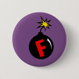Badge Rond 5 Cm la f-bombe