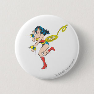 Badge Rond 5 Cm La Femme aux menottes