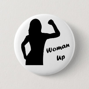 Badge Rond 5 Cm La Femme debout - Bouton Feminist Pin