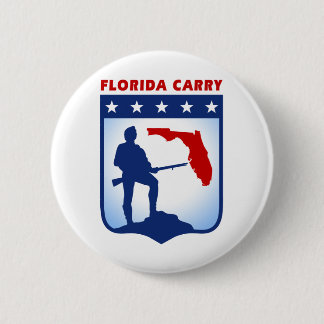 Badge Rond 5 Cm La Floride portent le Pin