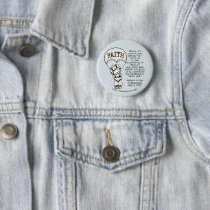 Badge Rond 5 Cm La foi guidera