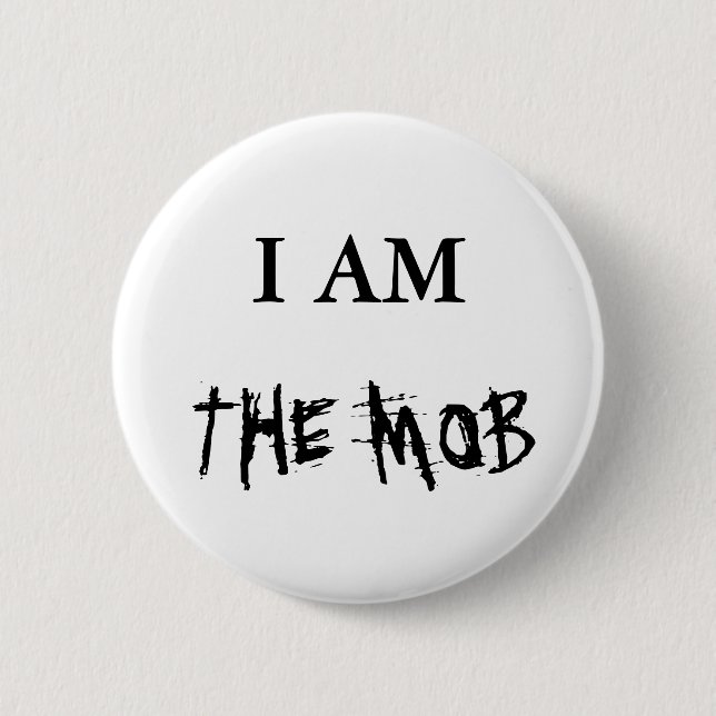 BADGE ROND 5 CM LA FOULE, JE SUIS (Devant)