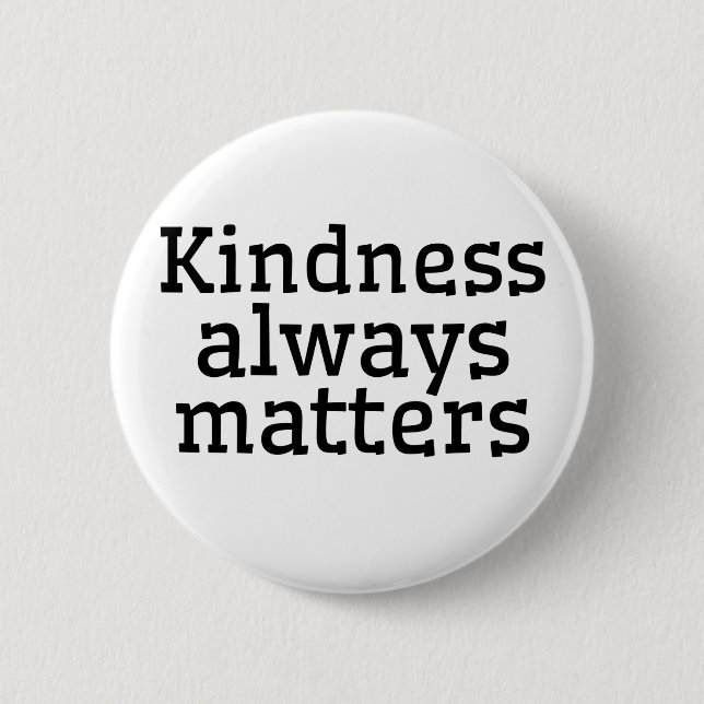 BADGE ROND 5 CM LA GENTILLESSE COMPTE TOUJOURS (Devant)