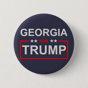 Badge Rond 5 Cm La Géorgie pour l'atout