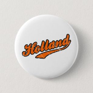 Badge Rond 5 Cm La Hollande