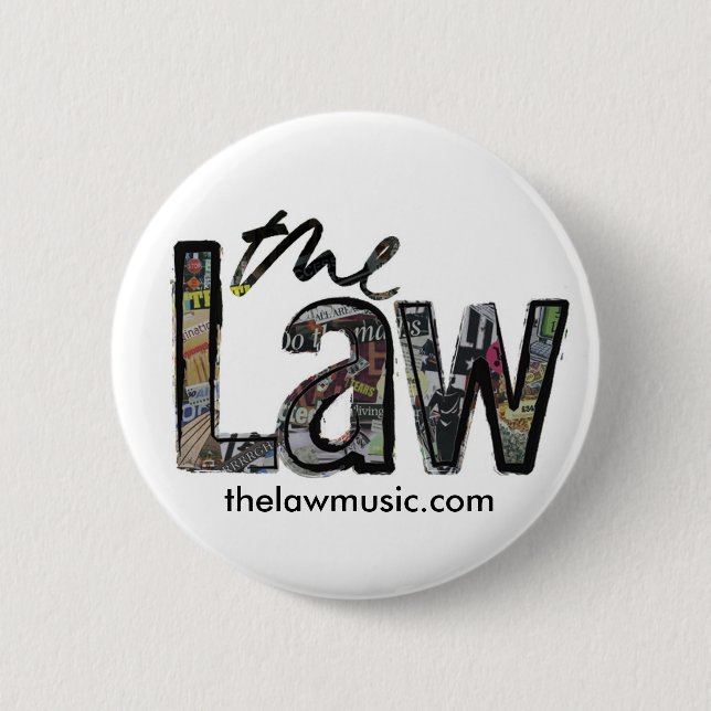 Badge Rond 5 Cm La loi - logo - insigne (Devant)