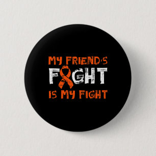 Badge Rond 5 Cm La lutte de mes amis, ma lutte, cancer du sang, le