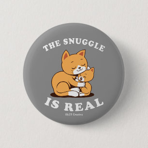Badge Rond 5 Cm La Lutte Est Réelle