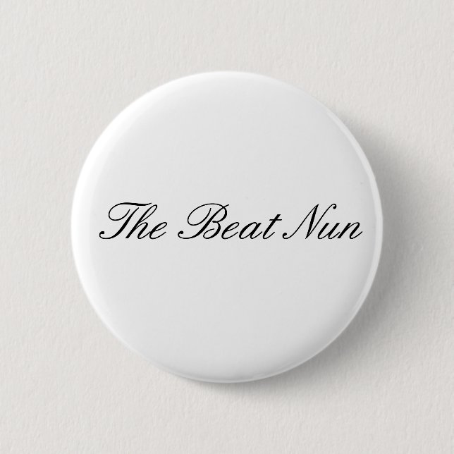 Badge Rond 5 Cm La nonne de battement (Devant)