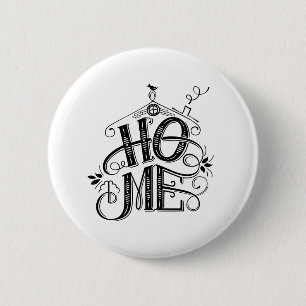 Badge Rond 5 Cm La nouvelle maison Graphic de célébration