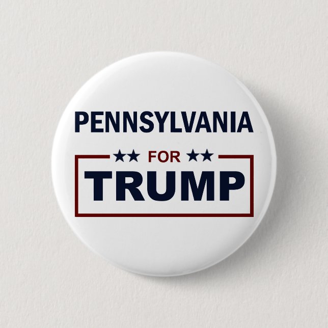 Badge Rond 5 Cm La Pennsylvanie pour l'atout (Devant)