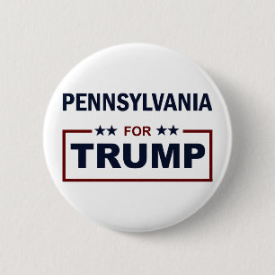 Badge Rond 5 Cm La Pennsylvanie pour l'atout