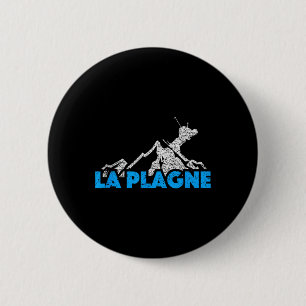 Badge Rond 5 Cm La Plagne Ski Snowboard France Resort Distre