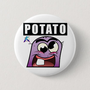 Badge Rond 5 Cm La Pomme De Terre De La Kalaverse