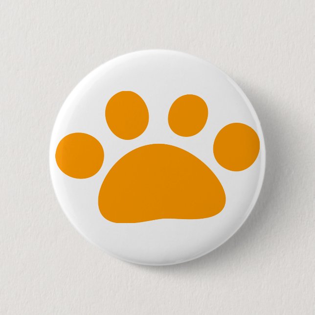 Badge Rond 5 Cm la protection de l'animal (Devant)